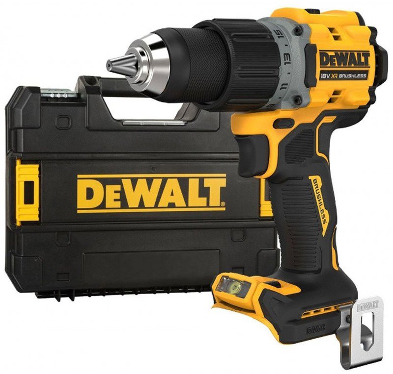 DEWALT DCD800NT-XJ XR Akkus fúrócsavarozó kofferben, 18 V (akku nélkül)