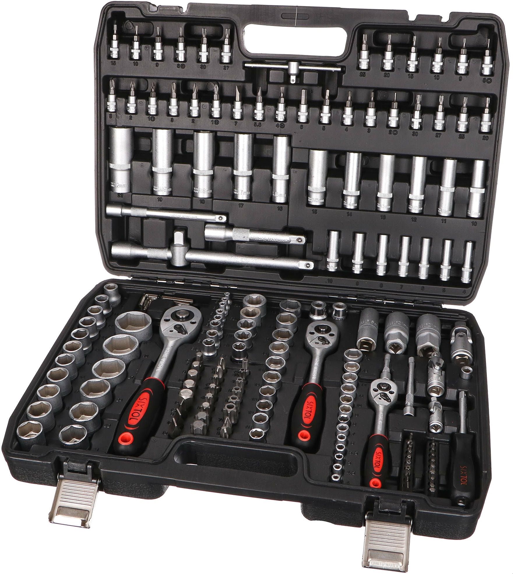 SIXTOL SX3041 TOOL Dugókulcs készlet, 171 db