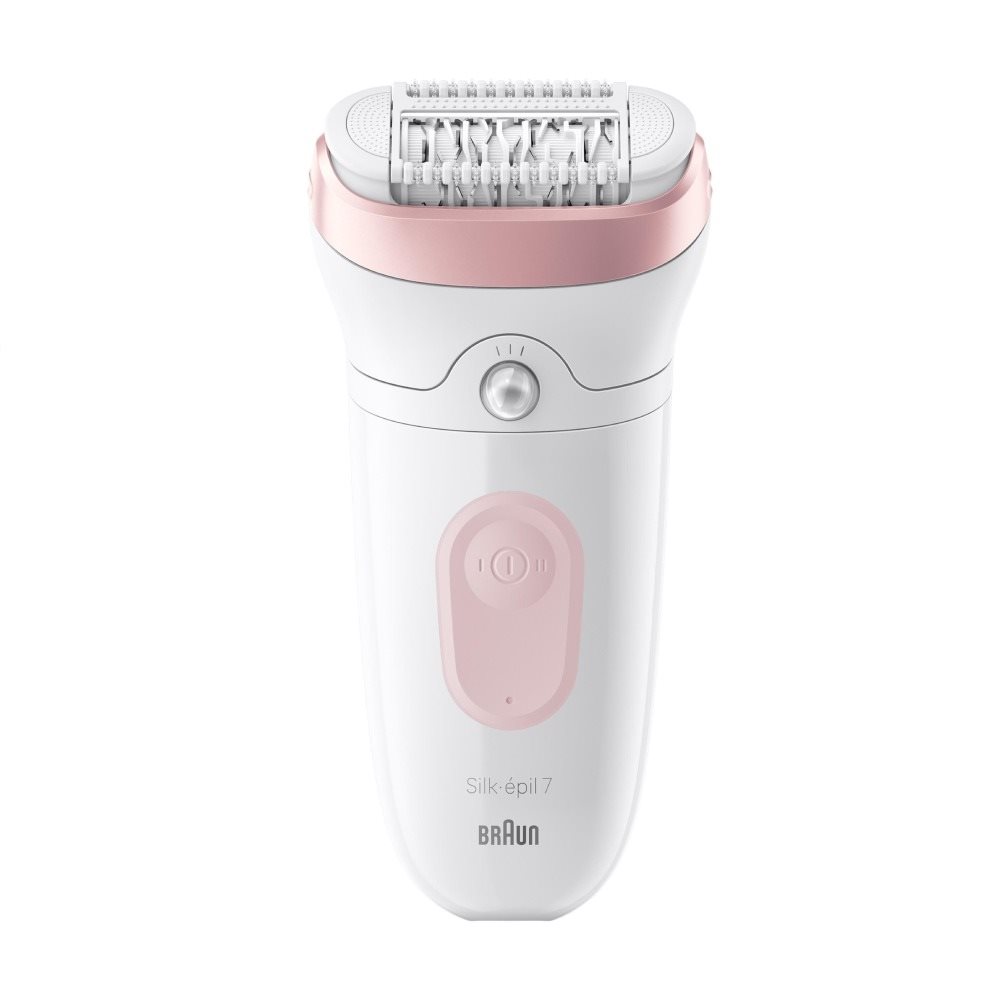 Braun Silk·épil 7 7-030, Fehér/rózsaszín