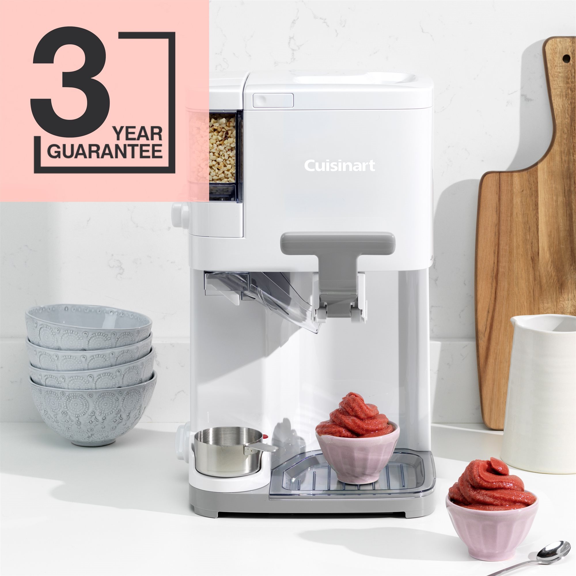 Cuisinart ICE48E 1,42 l, fehér