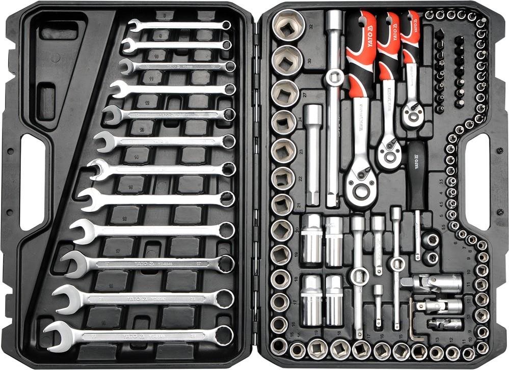 YATO YT-38831 – 1/2″, 3/8″, 1/4″, 111 részes