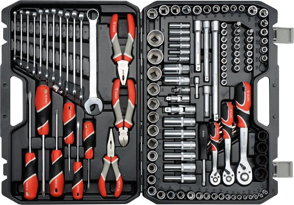 YATO YT-38881 – 1/2″, 3/8″, 1/4″, 129 részes