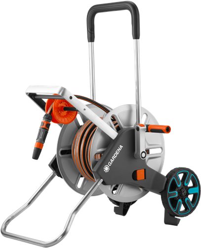 GARDENA CleverRoll M Easy Fém tömlőskocsi, 25 m