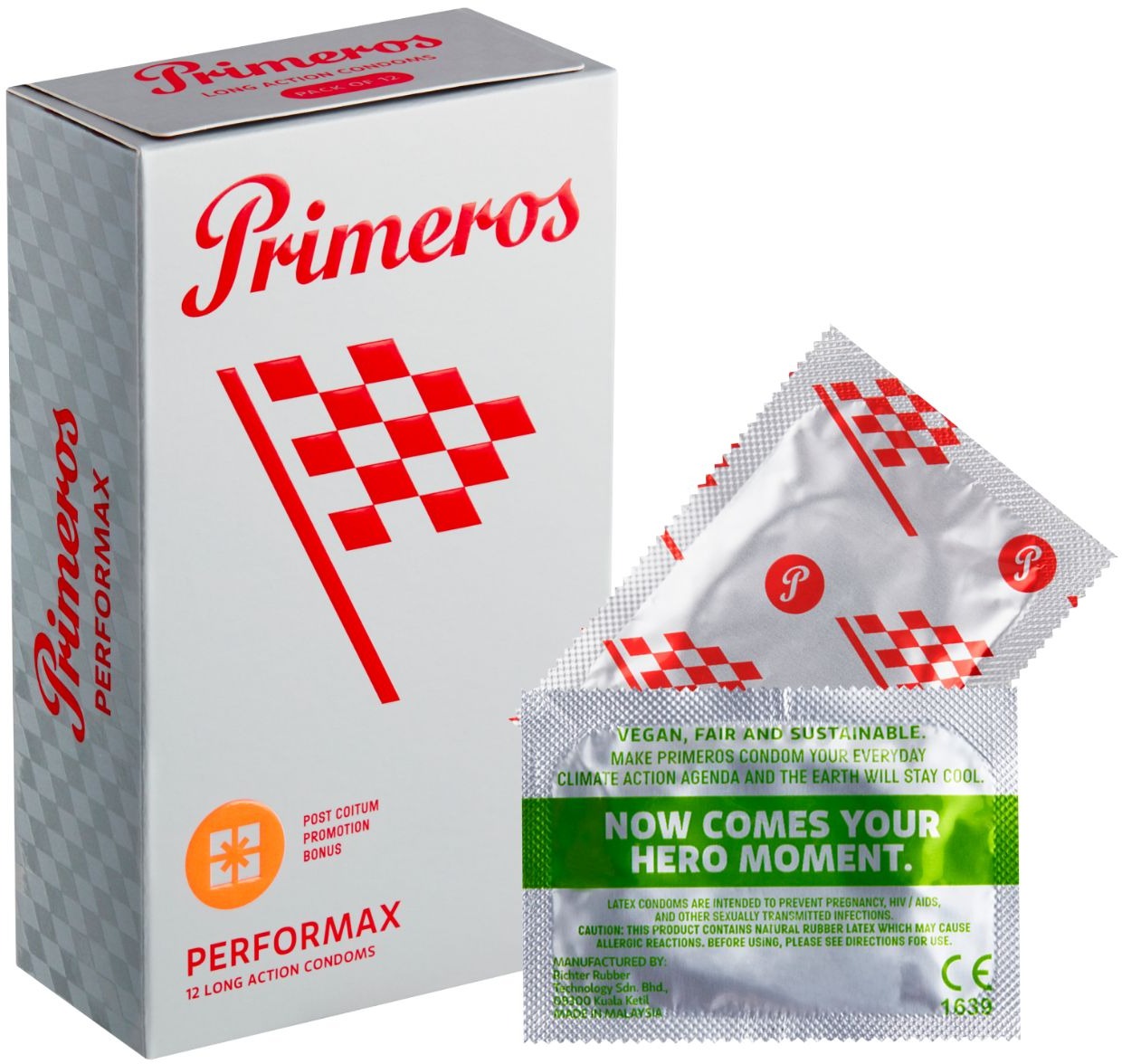 PRIMEROS Performax késleltető óvszer 12 db