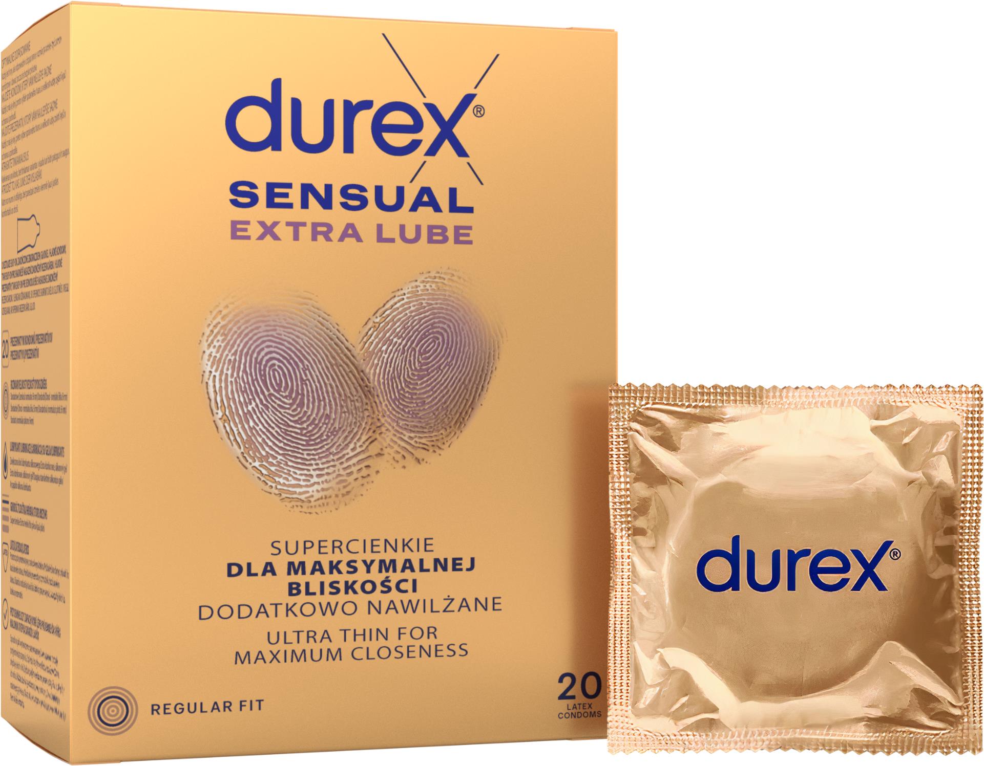 DUREX Sensual Extra Lube 20 db