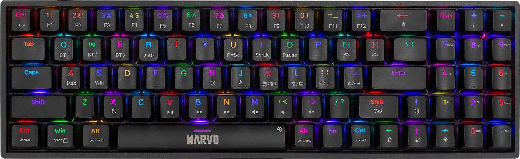 Marvo Shogo 78W Mechanical Tri-Mode Keyboard – EN