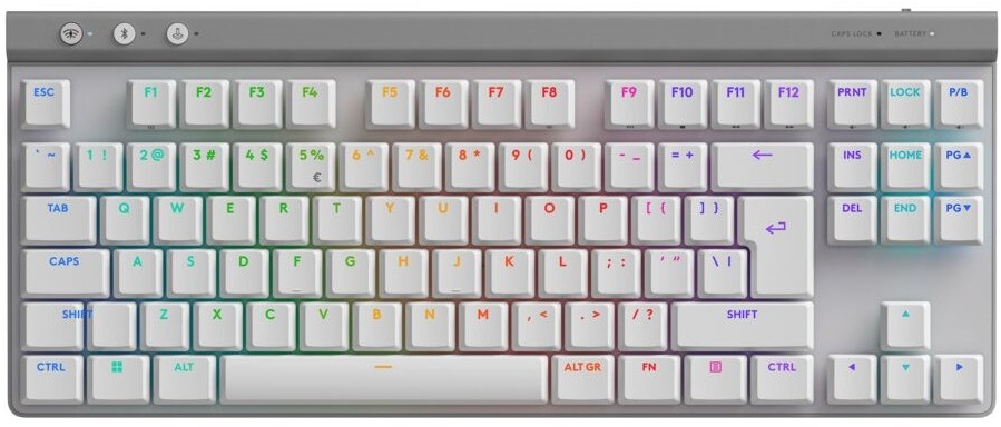 Logitech G515 TKL Lightspeed Tactile White – US INTL