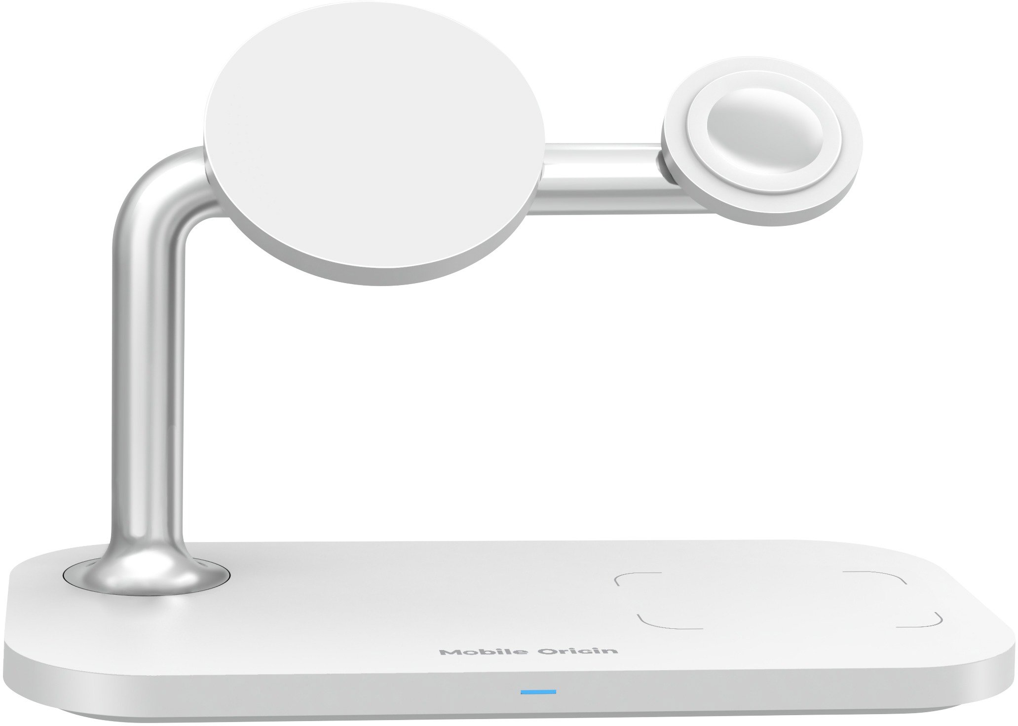 Mobile Origin 3 in 1 Wireless charger White
