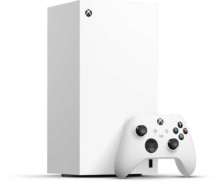 Xbox Series X – 1TB Robot White (Digital Edition)