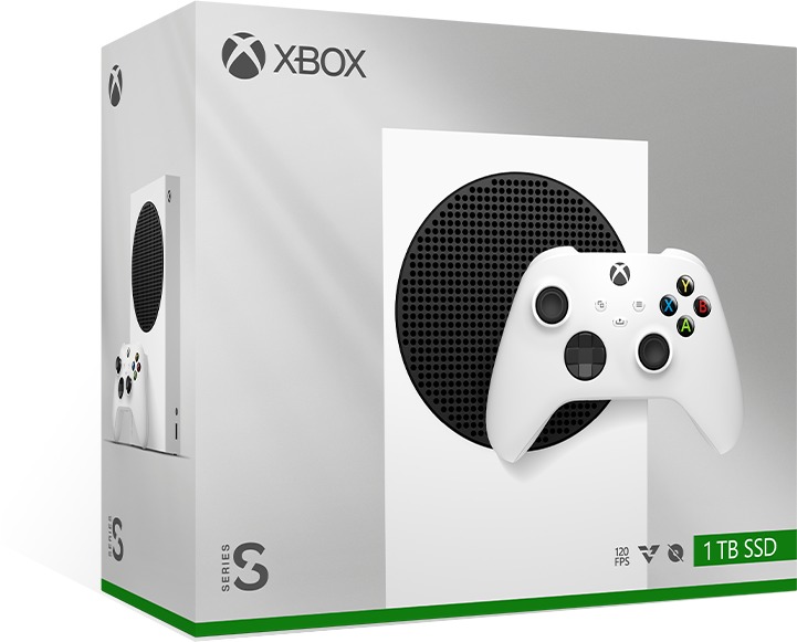 Xbox Series S – 1TB Robot White