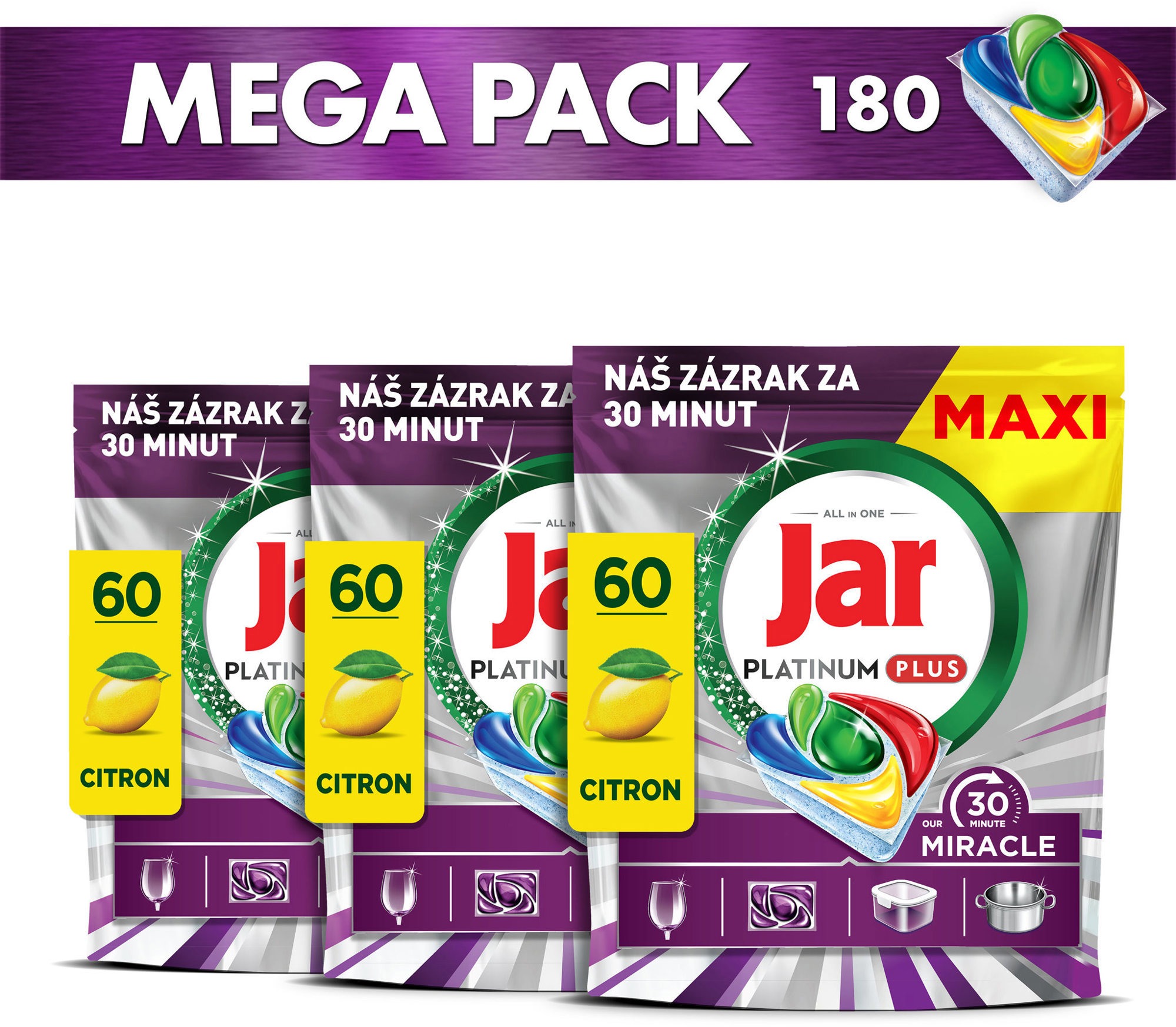 JAR Platinum Plus 30 Minute Miracle 180 darab