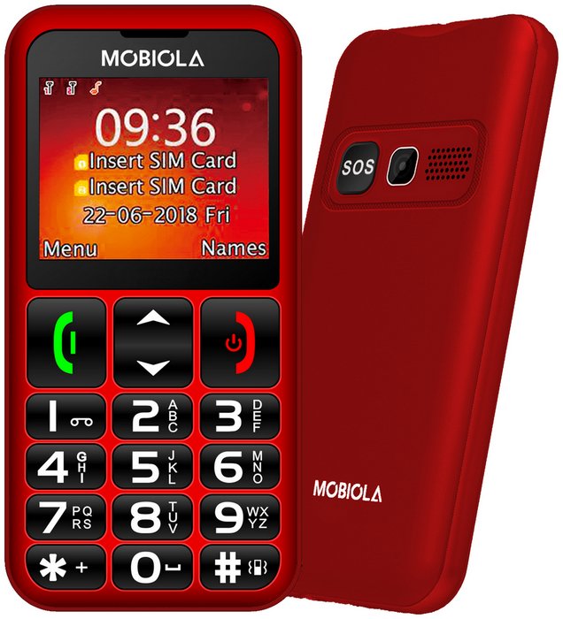 Mobiola MB700 piros