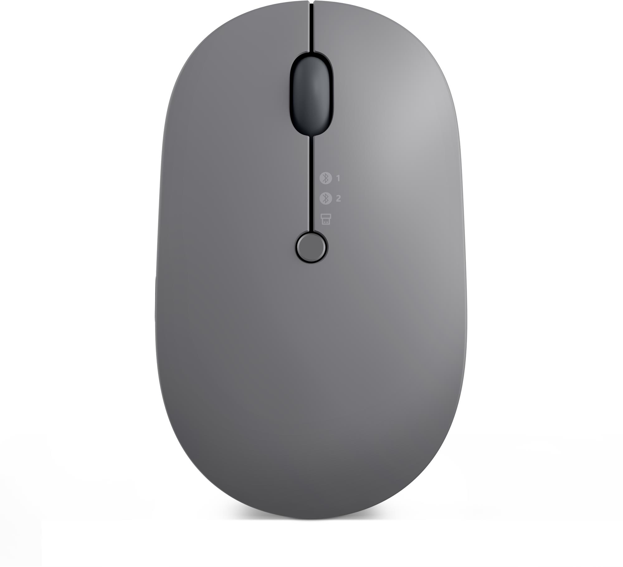 Lenovo Go Wireless Multi-Device Mouse (Thunder Black)