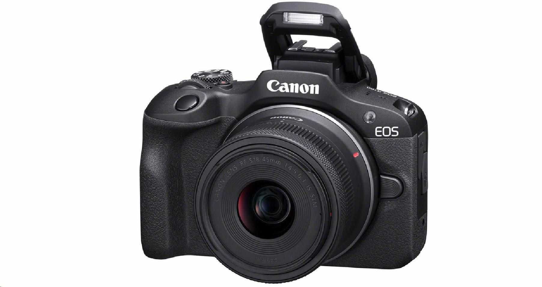 Canon EOS R100 + RF-S 18-45mm IS STM