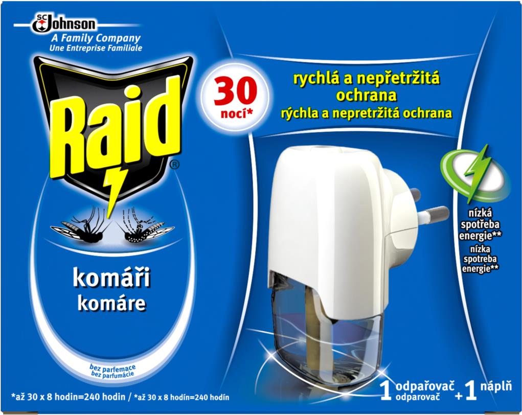RAID elektromos párologtató 1 + 21 ml