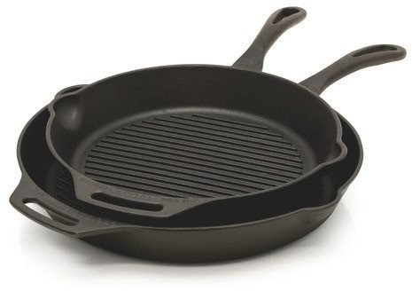Petromax GP35 Öntöttvas grillserpenyő fogantyúval 35 cm