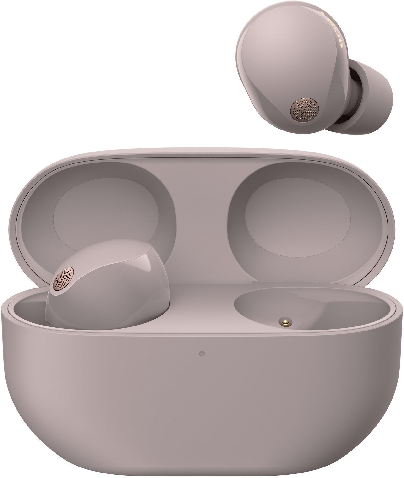Sony Noise Cancelling WF-1000XM5, füstös-rózsaszín