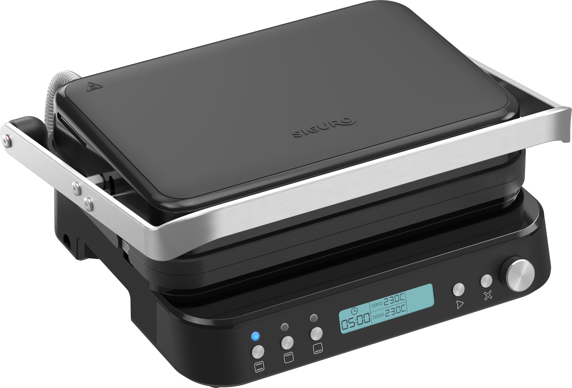 Siguro CG-S500B Grill Mate Ultimate, ILAG® Ceramic