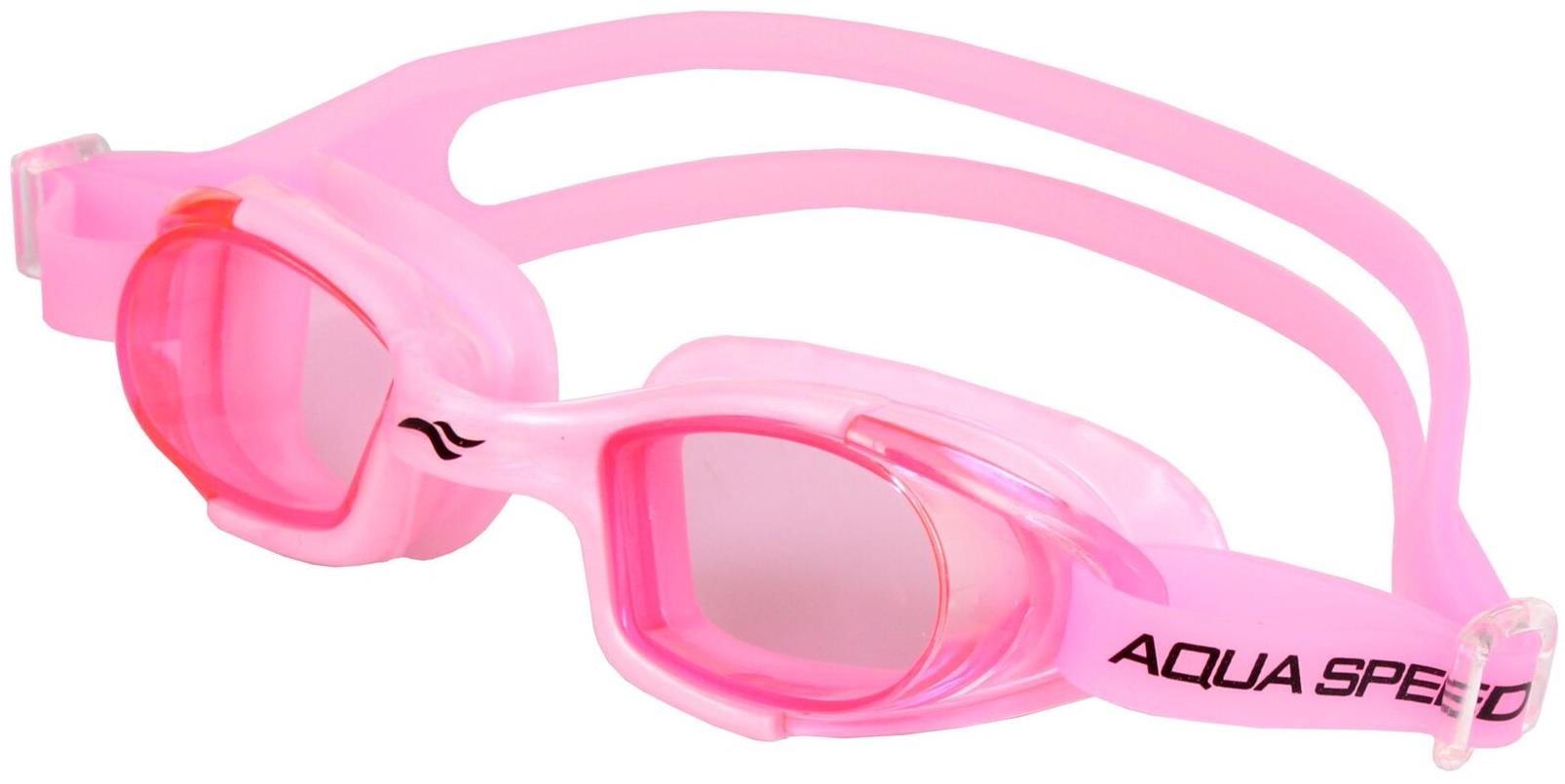 AQUA-SPEED Marea JR Gyerek úszószemüveg, multipack, 3 db, rózsaszín