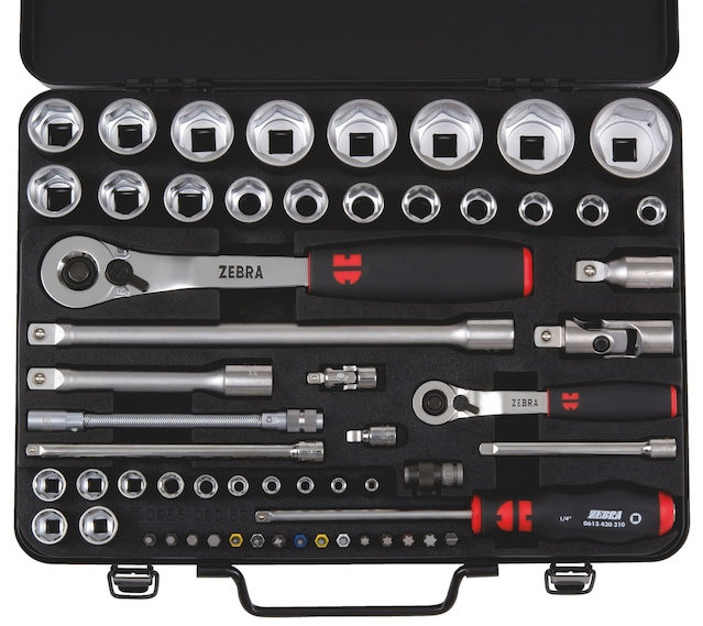 Würth Gola készlet, 1/4″ + 1/2″, 59 db
