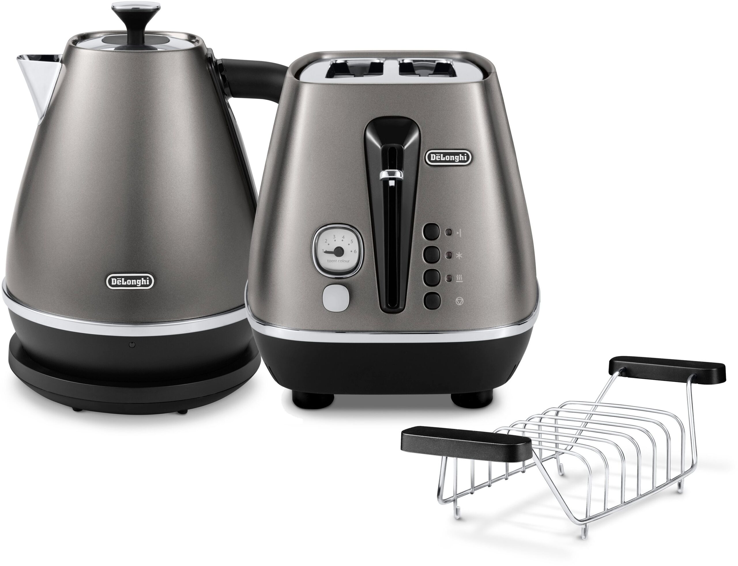 De’Longhi Distinta Titanium Breakfast Collection (KBIN2001. TB & CTIN2103. TB)