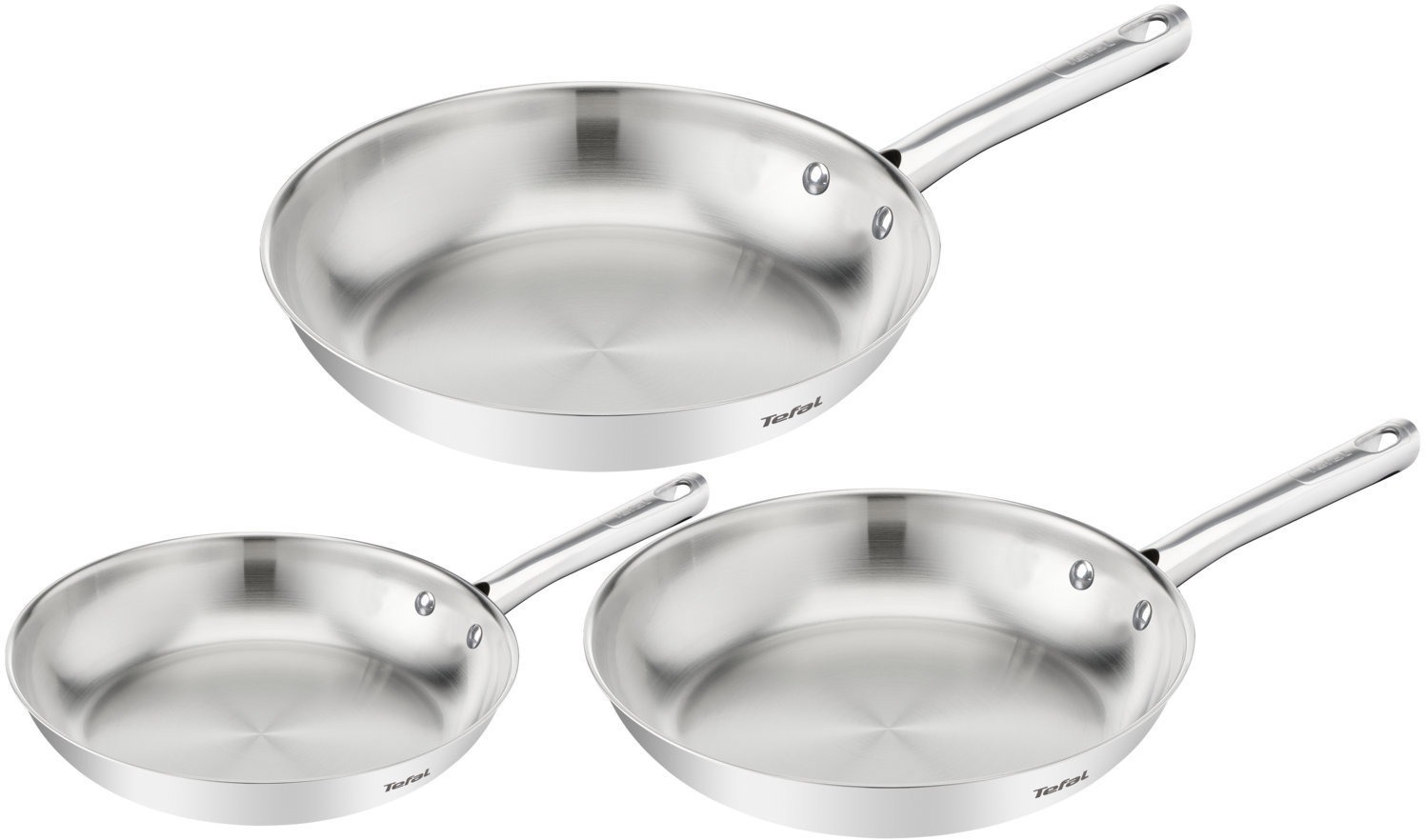 Tefal B866S3 Duetto On serpenyő szett, 20, 24 és 28 cm
