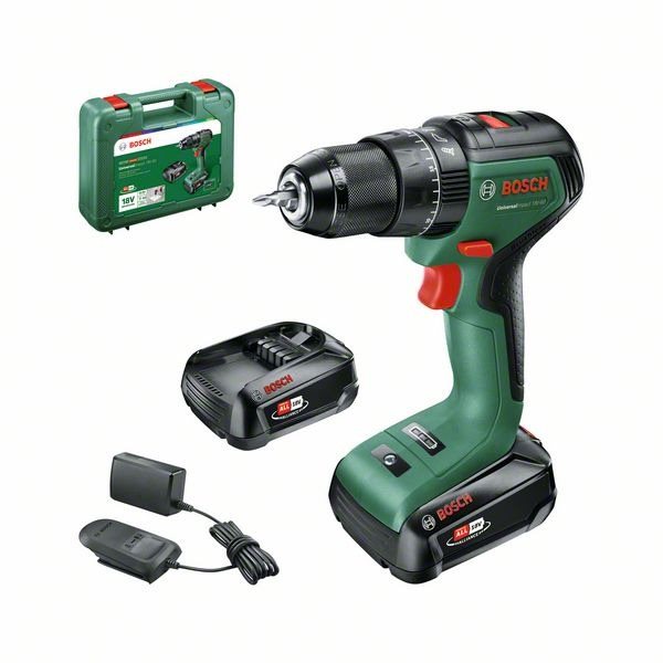 Bosch UniversalImpact 18V-55 (2x 2,0Ah) + AL18V-20 0.603.9D7.102