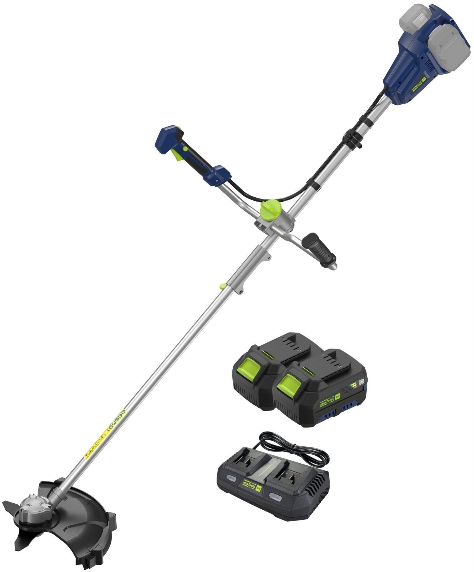 AlzaTools PRO CBBC40V Brushless BatteryONE 20V + dual töltő + 2x 4 Ah akkumulátor