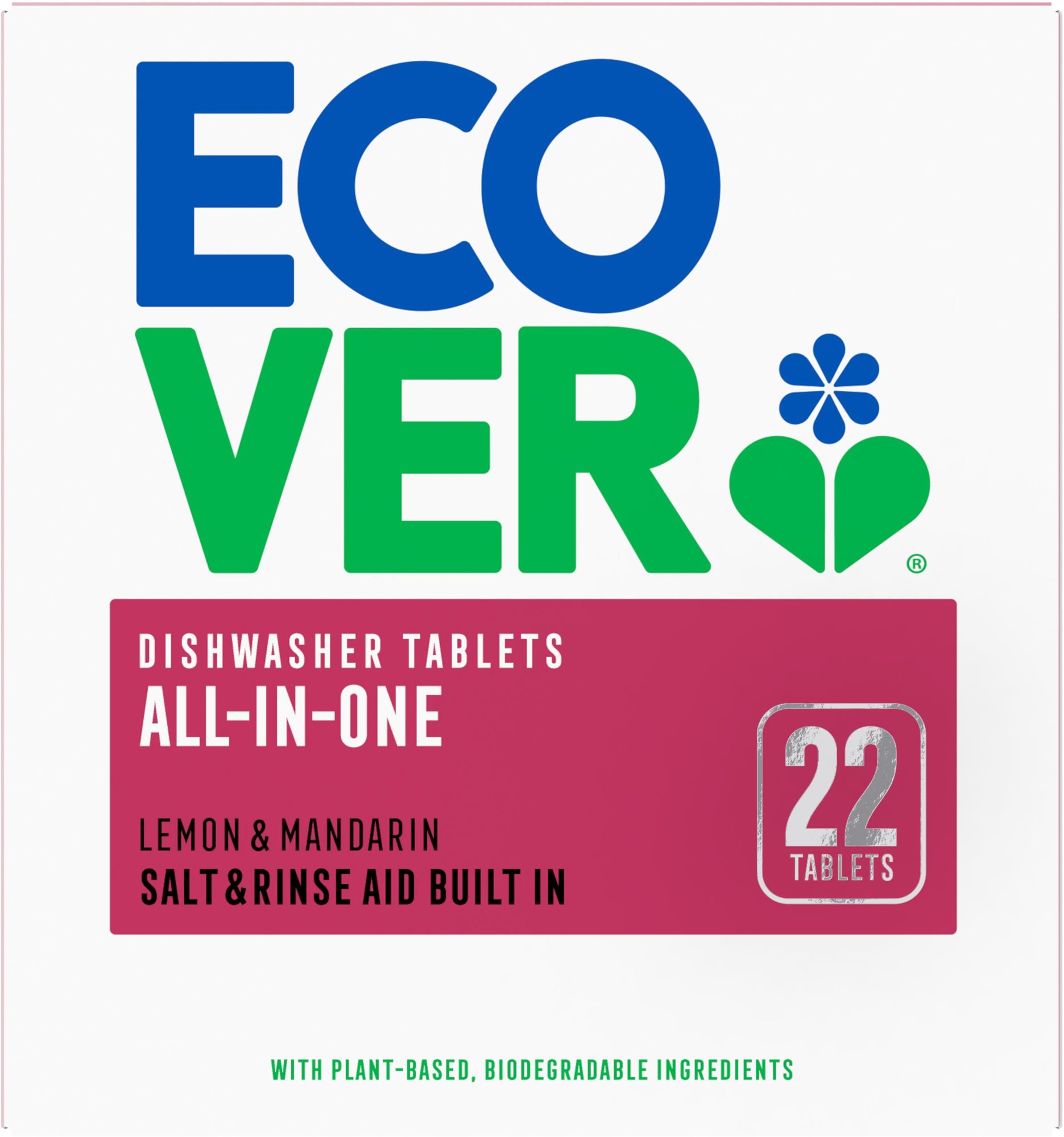 ECOVER All in One Lemon & Mandarin 22 db