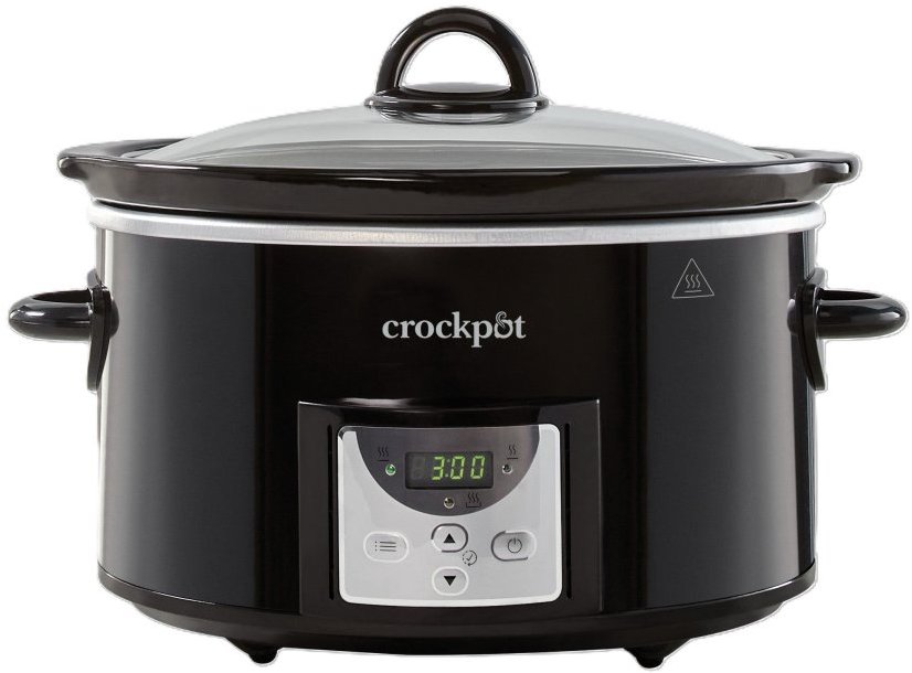 CrockPot, időzítővel 3,5 l, fekete
