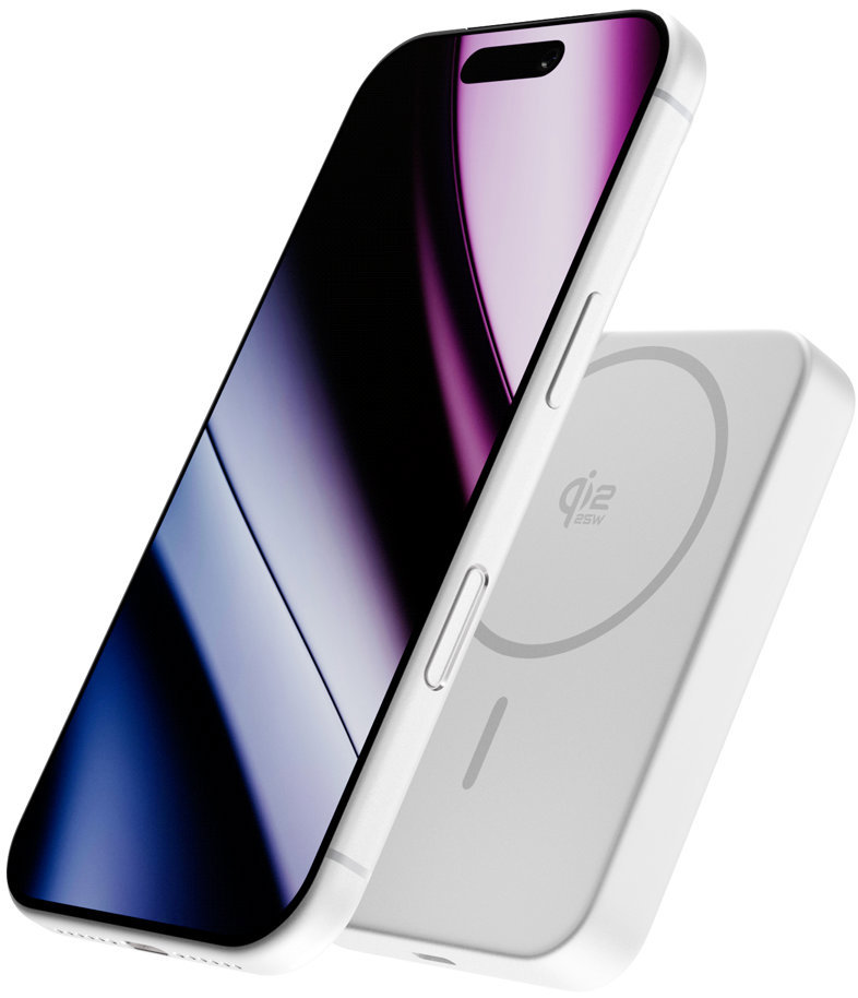 Epico UltraPack Qi2 25W 10000mAh alumínium Mag+ wireless powerbank EM75 – ezüst