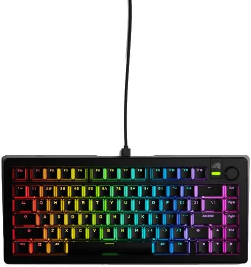 GLORIOUS GMMK 3 75% Prebuilt Wired Black – US