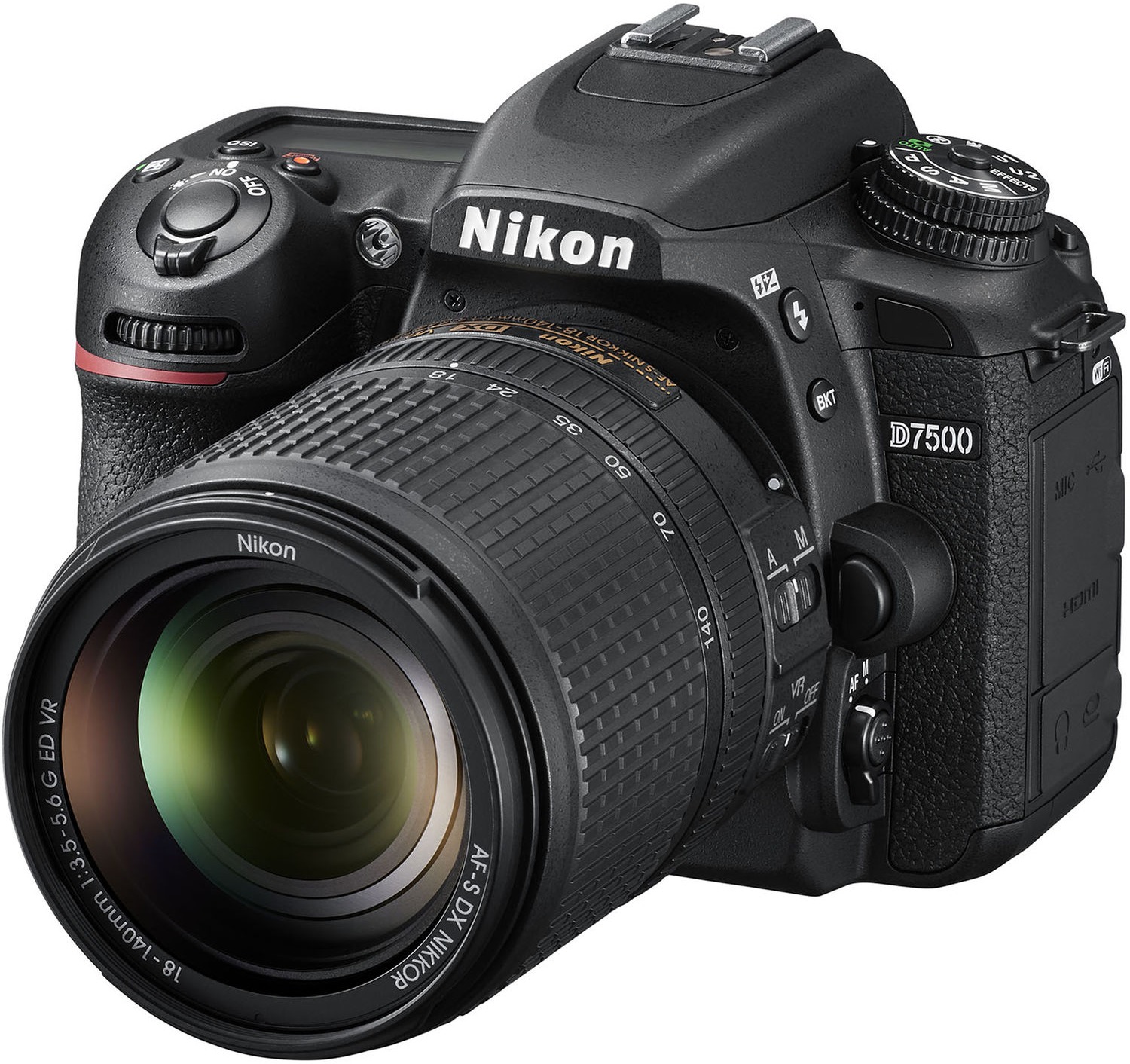 Nikon D7500 + AF-S DX 18-140 mm f/3,5-5,6G ED VR