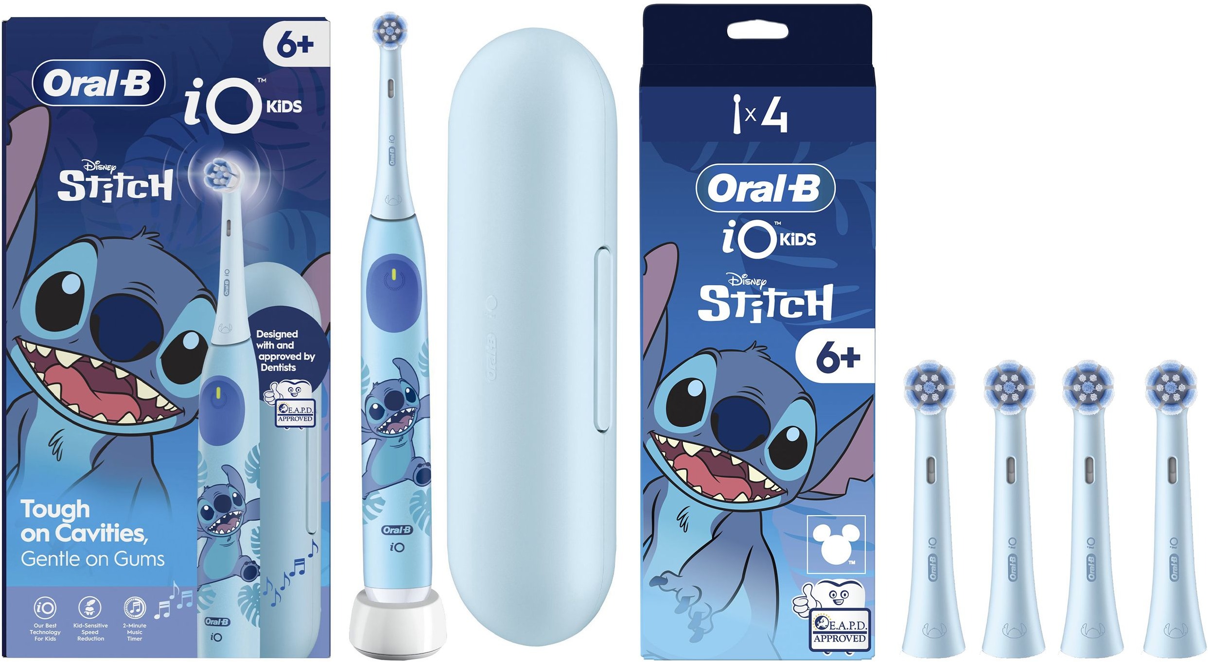 Oral-B iO Stitch + Stitch 4ct fej