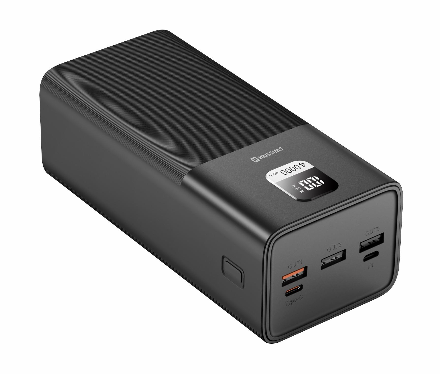 Swissten Power Line 40000mAh 100W Power Delivery