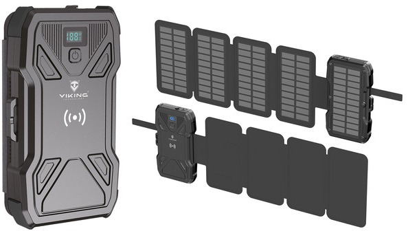 Viking TYR I 10000mAh + összecsukható napelemek
