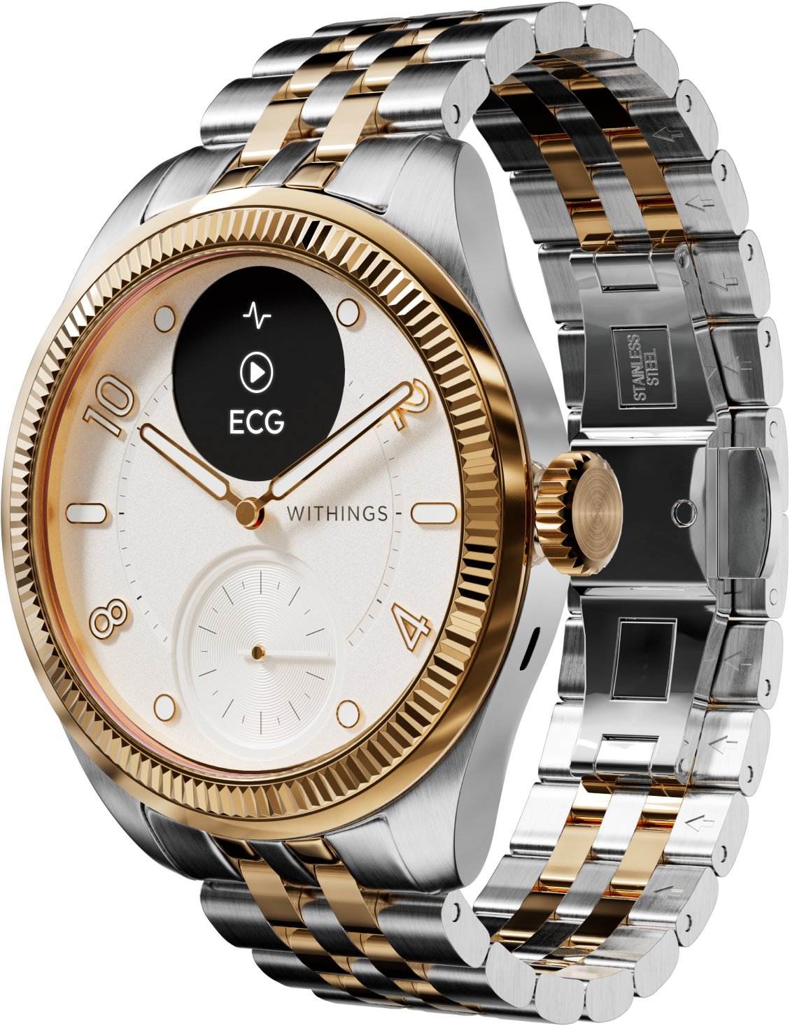 Withings Scanwatch Nova Brilliant 39 mm – Gold