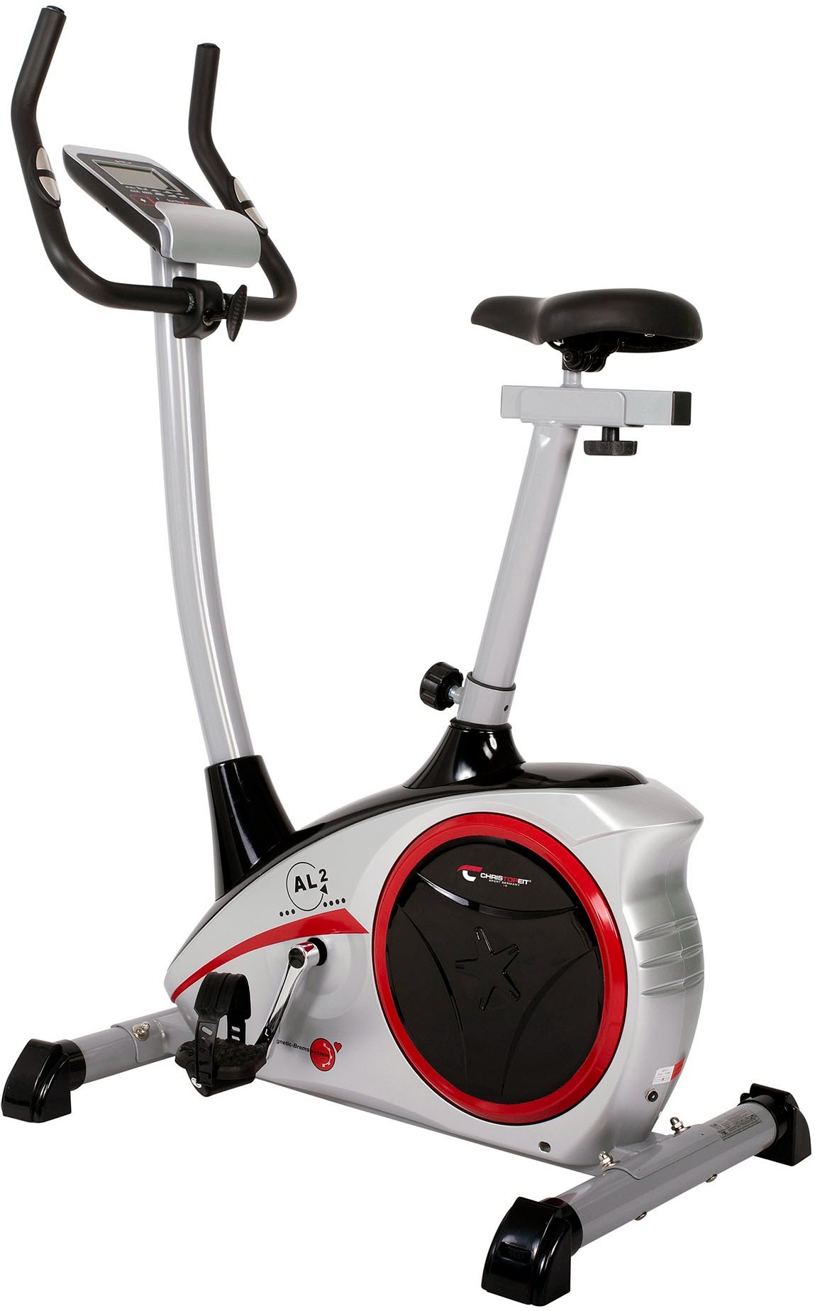 Christopeit Exercise Bike Ergometer AL 2 Silver